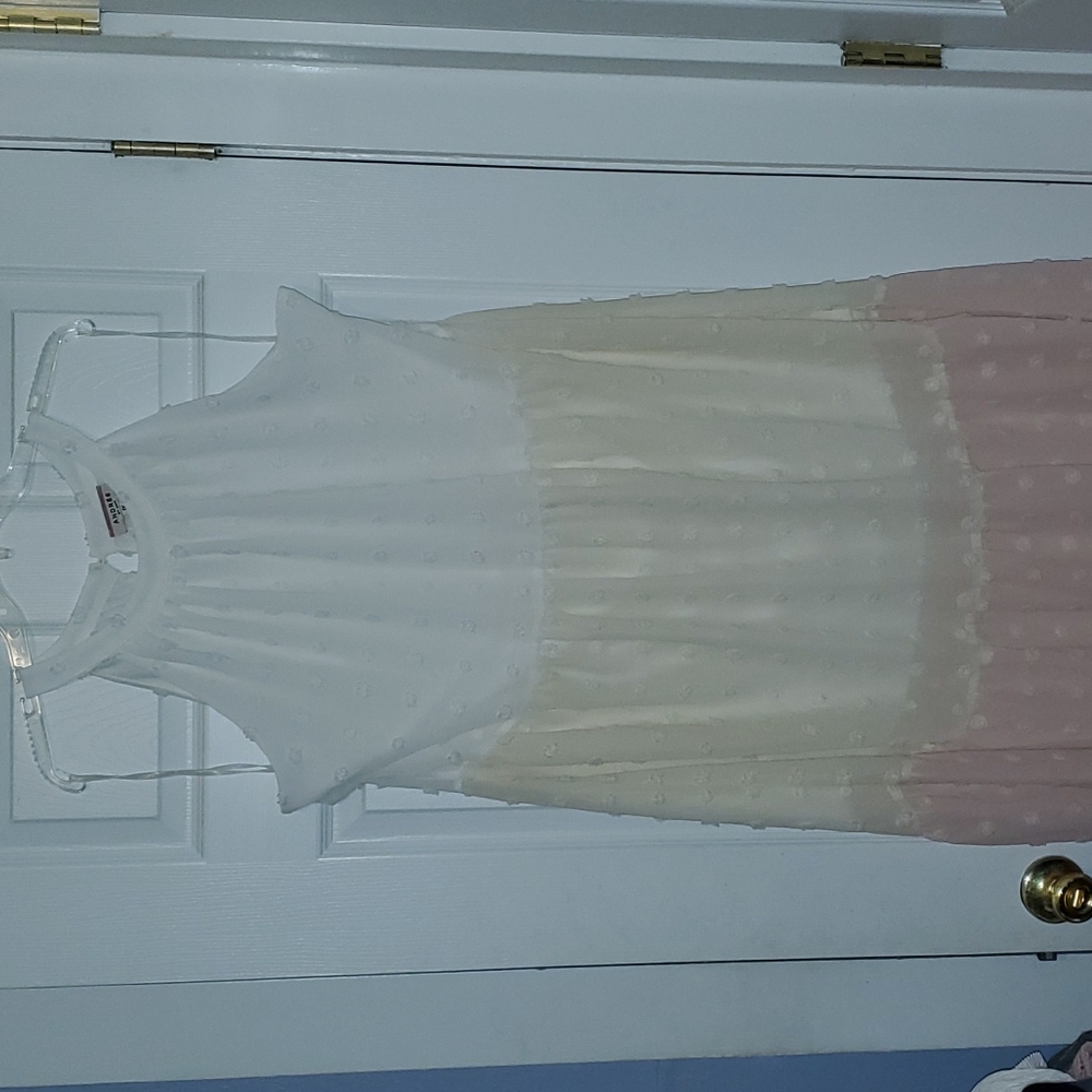 Andree Color Block Dress, 1X